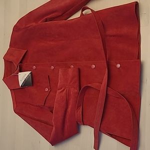 NWT VTG 70s Joan Leslie by Kasper Suede ILGWU Lightweight Deadstock Jacket